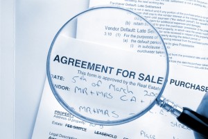 photo - real estate contract